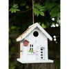 Songbird Valley Cottage Bird House with Trellis Front Door