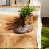 Accent Plus Cowboy Boots Planter