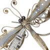 Accent Plus Mixed Pattern Metal Dragonfly Garden Stake - 39 inches