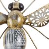 Accent Plus Mixed Pattern Metal Bee Garden Stake - 39 inches