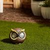 Accent Plus Owl Solar Garden Light - 7.5 inches