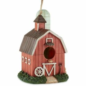 Accent Plus Barn and Silo Birdhouse