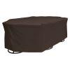 True Guard 6-Chair 600 Denier Rip Stop Patio Dining Set Cover