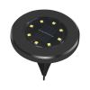 Garden Light with 8 LED Light Sensor Solar Ground Lights