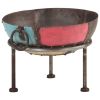 Colorful Rustic Fire Pit Ã˜ 15.7" Iron