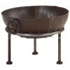 Rustic Fire Pit Ã˜ 15.7" Iron