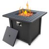 28' Slat Top Gas Fire Pit Table