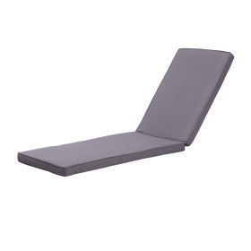 Outdoor Lounge Chair Cushion Replacement Patio outdoor furniture Seat Cushion Chaise Lounge Cushion Gray