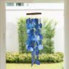 Aesthetically Designed Handmade Wind Chime with Capiz Shell Hangings; Blue