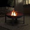 28" Elevated Round Steel Fire Pit