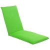 Foldable Sunlounger Oxford Fabric Green