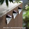 Waterproof Solar Deck Lights Outdoor Solar Fence Lights for House Solar Step Lights Solar Wall Lights for Backyard, Patio, Decorating, Stairs, Garden,