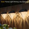 Waterproof Solar Deck Lights Outdoor Solar Fence Lights for House Solar Step Lights Solar Wall Lights for Backyard, Patio, Decorating, Stairs, Garden,