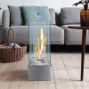 Bio Ethanol Fireplace;  Freestanding Ventless Bio Ethanol Fireplace;  Bio Ethanol Fireplace Indoor Outdoor Fire Pit Portable Fire Bowl Pot Fireplace;