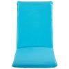 Foldable Sunlounger Oxford Fabric Blue