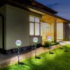 4Pcs Solar Powered Dandelion Garden Lights Landscape Decorative Stake Lamp