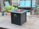 28' Slat Top Gas Fire Pit Table