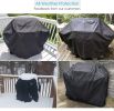 Unicook Grill Cover 55 Inch;  Heavy Duty Waterproof Barbecue Gas Grill Cover;  Fade and UV Resistant BBQ Cover;  Durable Barbecue Cover;  Compatible f