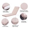 Outdoor Lounge Chair Cushion Replacement Patio outdoor furniture Seat Cushion Chaise Lounge Cushion Khaki