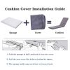 Outdoor Lounge Chair Cushion Replacement Patio outdoor furniture Seat Cushion Chaise Lounge Cushion Gray