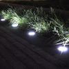 Garden Light with 8 LED Light Sensor Solar Ground Lights