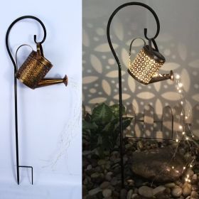 Solar Gieter Lamp Tuin Art Licht Holle Smeedijzeren Tuin Decoratie Ster Douche Led Lamp Yard Romantische Decoraties XH (Style: 01style)