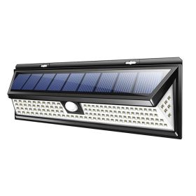 Solar Light 118 LED PIR Motion Sensor Outdoor Light (Power: 118 LED, Light Color: Cold White)