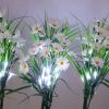 Garden Patio LED Daisy Flower Stake Outdoor Pathway