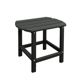 HDPE Side Table (Color: Black)