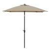 7.7FT Courtyard umbrella Outdoor straight pole umbrella XH