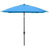 7.7FT Courtyard umbrella Outdoor straight pole umbrella XH