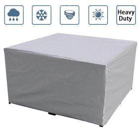 Waterproof Garden Patio Furniture Protection Cover Outdoor Table Rainproof Cover (size: 325*208*58cm/128"x82"x23" (LxWxH))