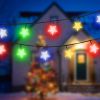 2Pcs Solar Powered String Lights 39.3FT 100LED Beads Fairy Star Lights