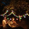 2Pcs Solar Powered String Lights 39.3FT 100LED Beads Fairy Star Lights