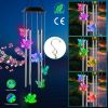 Solar Wind Chime Lights Butterfly Lamp 7 Color Changing String Lights