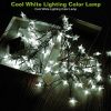 2Pcs Solar Powered String Lights 39.3FT 100LED Beads Fairy Star Lights