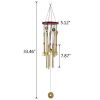 Large Deep Tone Windchime Chapel Bells Wind Chimes Outdoor Garden Home Decor