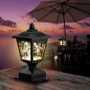 Garden & Patio Landscape Decoration Lighting Solar Post Lights 2 Pcs Set