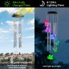 Solar Wind Chime Lights Butterfly Lamp 7 Color Changing String Lights