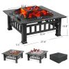 Upland 32inch Charcoal Fire Pit with Cover