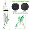 Solar Wind Chime Lights Butterfly Lamp 7 Color Changing String Lights