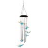 Solar Wind Chime Lights Butterfly Lamp 7 Color Changing String Lights