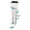 Solar Wind Chime Lights Butterfly Lamp 7 Color Changing String Lights