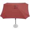 7.7FT Courtyard umbrella Outdoor straight pole umbrella XH