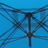 7.7FT Courtyard umbrella Outdoor straight pole umbrella XH