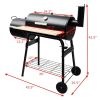 Outdoor Party Backyard Dinner Mobile Oil Drum Charcoal Furnace