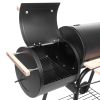 Outdoor Party Backyard Dinner Mobile Oil Drum Charcoal Furnace