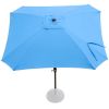 7.7FT Courtyard umbrella Outdoor straight pole umbrella XH